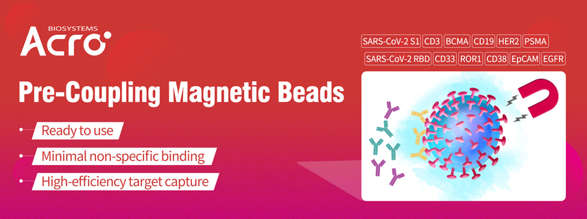 Pre-Coupling Magnetic Beads